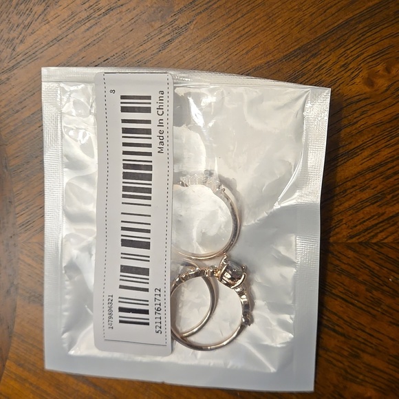 3Pcs Sunflower Shaped Vintage Style Ring Set Hypoallergenic, Nickel-free Size 8 - Picture 5 of 9